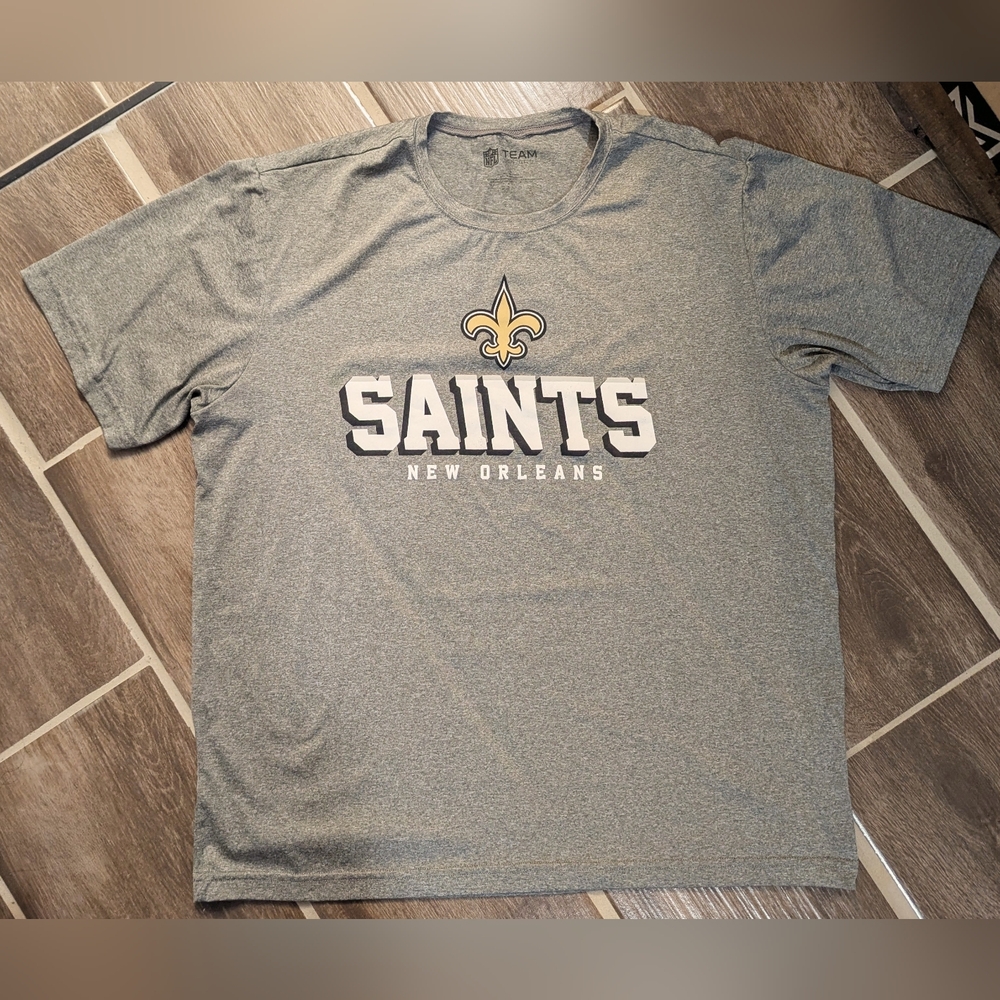 NFL Gray New Orleans Saints Men's Shirt